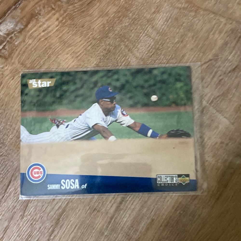 Sammy Sosa 1996 upper deck
